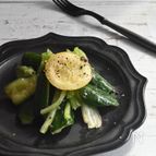 にんにく香る♪セロリときゅうりのレモンマリネ