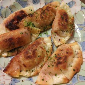 たりおの作ってみた!投稿(相性ピッタリ【キムチー餃子】)