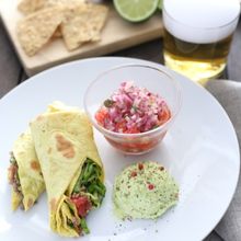 野菜たっぷりホットなメキシカンプレート