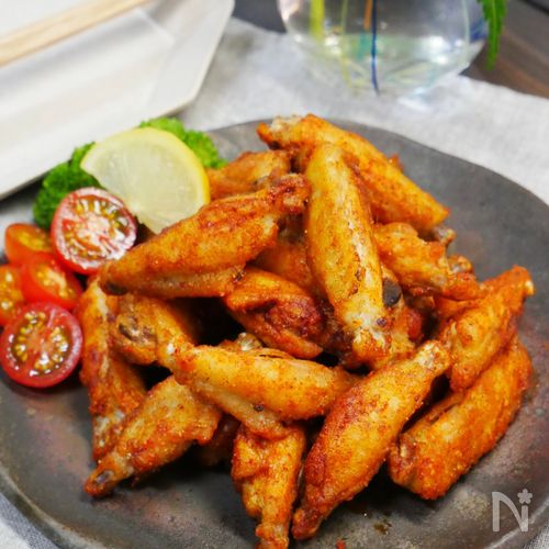 カリッとやみつき♪手羽中チキン棒【辛さ自由自在】