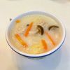 るるる♪の作ってみた!投稿(鶏団子とたっぷり野菜の和風豆乳スープ)