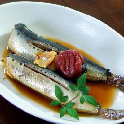 鰯の梅干し煮