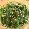 こざかなの作ってみた!投稿(小松菜のおひたし【食材1つ！】)
