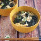 ５分で完成♪のりたま汁【ビタミン＆食物繊維】