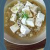 チョロリスの作ってみた!投稿(あっさりうま味！白い麻婆♡『鶏ねぎ塩麻婆豆腐』)