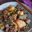 炊飯器でほったらかし！味しみしみ【牛こまどて焼き】