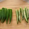 【ささみとオクラの塩だれ炒め】の工程1