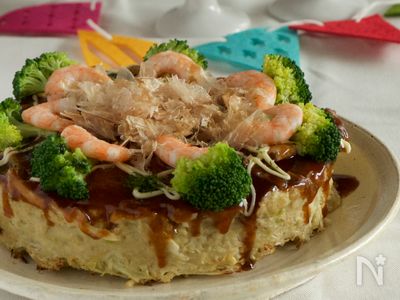 レンコンとおからのお好み焼きケーキ By 増田陽子 レシピサイト Nadia ナディア プロの料理家のおいしいレシピ