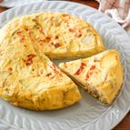 フライパンで簡単♪新じゃがいものオープンオムレツ
