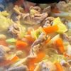 野菜たっぷり！子どもが夢中で食べた【濃厚ちゃんぽん麺】の工程2
