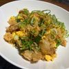 ぽちゃこの作ってみた!投稿(【豚こまキムチ炒飯】ほっこりおいしいおうち炒飯♡)