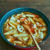 根菜たっぷりと鶏肉の具だくさん鍋の工程4