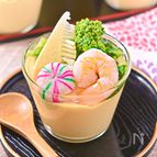 春の絶品あんかけ茶碗蒸し│白だしで簡単！お祝いごはんの1品に