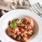 ふっくらジューシー♪炊飯器で簡単！煮込みハンバーグ