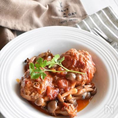 ふっくらジューシー♪炊飯器で簡単！煮込みハンバーグ