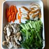 せいろで作る　
いろいろ野菜のしょうゆ麹あえの工程1