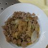 1558423の作ってみた!投稿(【ワンパンヘルシー大満足】白滝レタスのひき肉炒め　#男子ウケ)