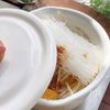 【厚揚げとニラの春雨スープ】こってり大満足♡絶品スープ!の工程3