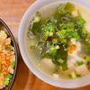 licoの作ってみた!投稿(お豆腐でボリュームアップ《焼肉屋さんのわかめスープ》)