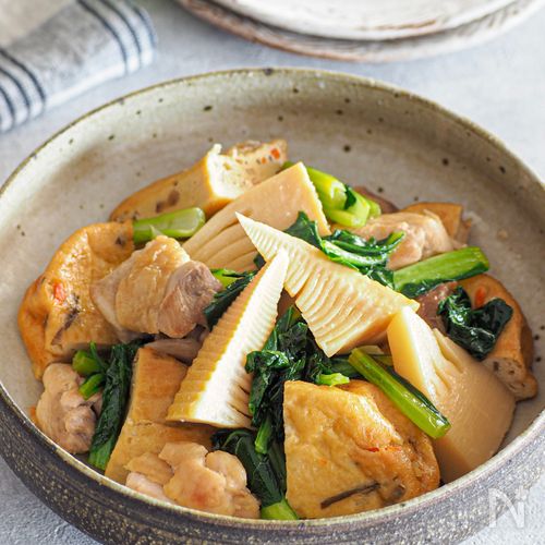 【筍と鶏肉の煮物】春に食べたい染み渡るおいしさ