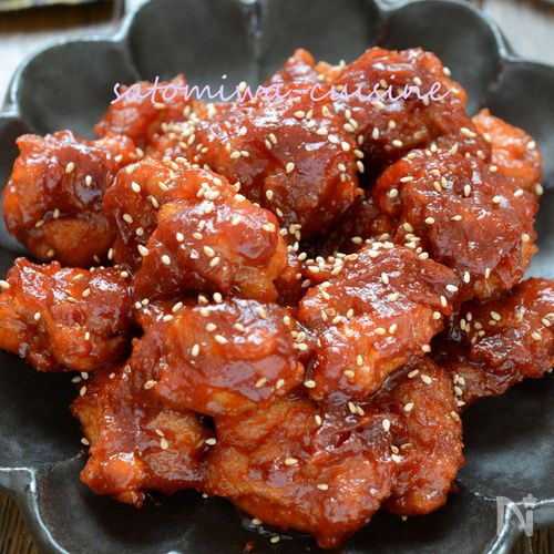 絶品！我が家の「ヤンニョムチキン」簡単＆米粉料理