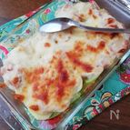 とろーり美味しい☆ベーコンクリームソースのポテトグラタン