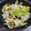 ベーコンとレタスのチーズ卵炒めの工程2