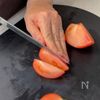 絡めて完成♪和風トマトサラダの工程1