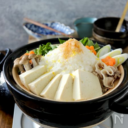 豆腐と豚しゃぶと大根のあっさりみぞれ鍋 By 藤本マキ レシピサイト Nadia ナディア プロの料理家のおいしいレシピ 豆腐と豚しゃぶと大根のあっさりみぞれ鍋 By 藤本マキ レシピサイト Nadia ナディア プロの料理家のおいしいレシピ