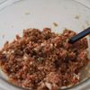 レンチンで作るジャージャー素麺の工程1