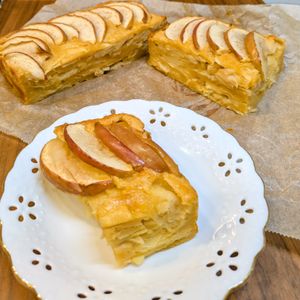 るるる♪の作ってみた!投稿(フランスで大流行☆りんごと蜂蜜♪ガトーインビジブル)