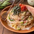 絶妙な美味しさ☆和風明太クリームパスタ
