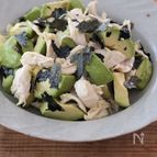 【10分でできる野菜の副菜】鶏ささみとアボカドの柚子胡椒和え