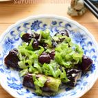 旨いおつまみ【ネギ塩茄子】レンジで簡単☆お箸が進む美味しさ♬
