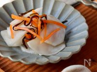 かぶと塩昆布の甘酢漬け