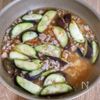 【ひき肉とナスのピリ辛とろとろ中華煮】ごはんが進む♪の工程3