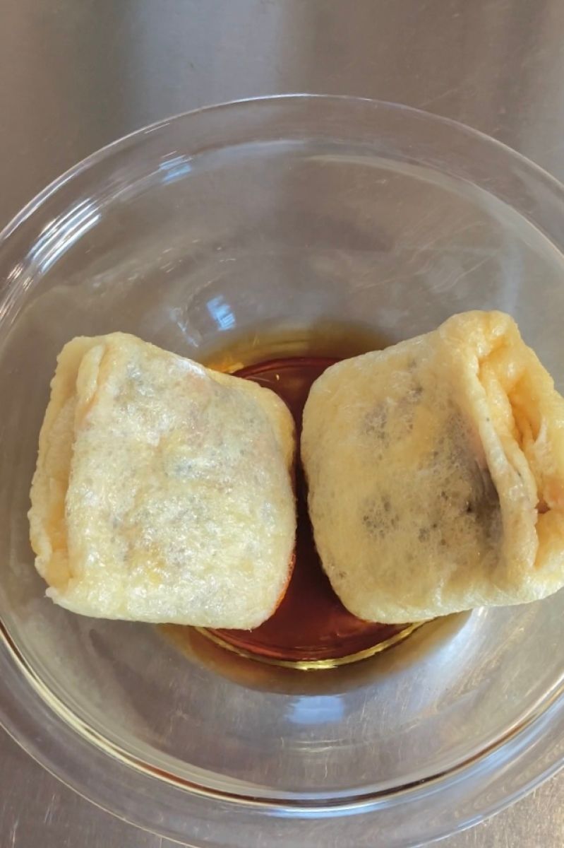 電子レンジで簡単！鶏つくね巾着 | レシピサイトNadia