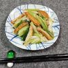 M＊Pの作ってみた!投稿(小松菜と白菜とさつま揚げの旨塩炒め)