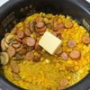 【炊飯器で簡単♡︎とうもろこしのチーズカレーピラフ】子供爆食の工程2