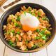 鶏そぼろ丼＜えのきで腸活＆かさまし＞