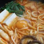 焼き肉のタレでスンドゥブ風煮込みうどん