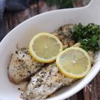 レモン爽やか♡白身魚のバジルレモンマヨソテー