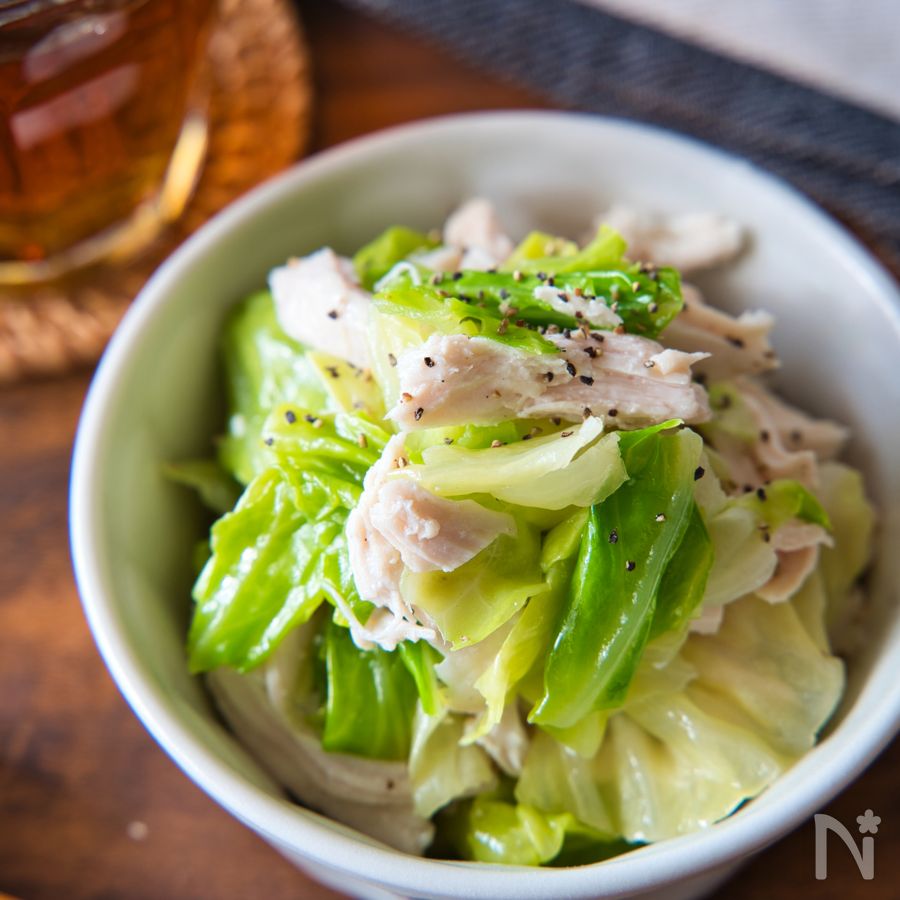 蒸し鶏と野菜のさっぱり中華和えS