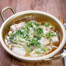 鶏ささみ肉と薬味三昧冷やしうどん
