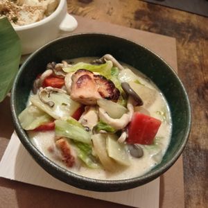 まもの作ってみた!投稿(出汁が決め手！大根と白菜の和風クリームスープ)