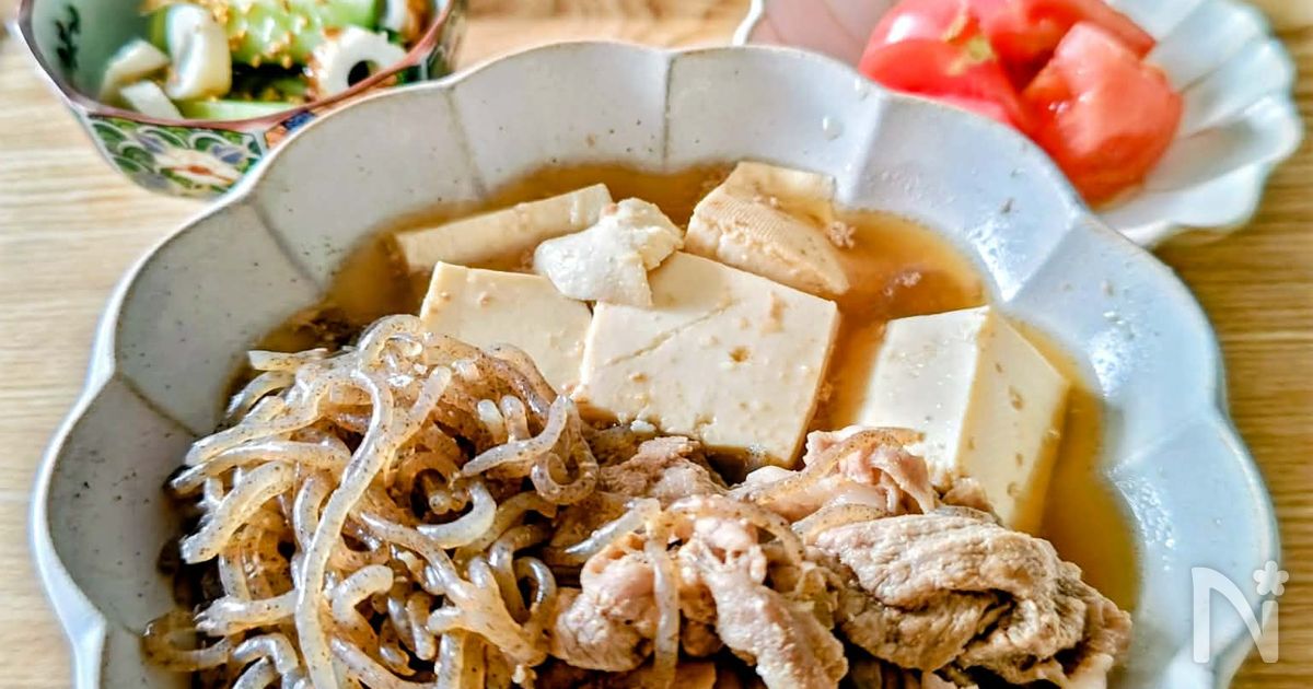 【肉豆腐】市販の調味料で失敗しらず♪