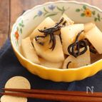 簡単あと一品♪長芋とひじきの梅煮