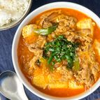具だくさん！旨辛ユッケジャン春雨スープ【鍋ひとつで簡単】
