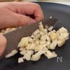 具だくさん麻婆天津飯の下準備