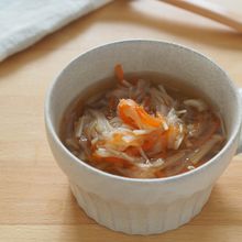 【切干大根の中華スープ】包丁まな板不用！手軽で栄養たっぷり♪